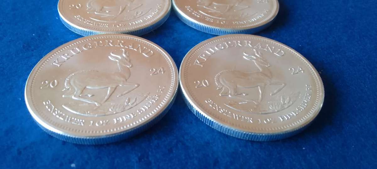 Super Silver SALE!  2024 Silver 1oz Krugerrand (BU) - Bid per coin