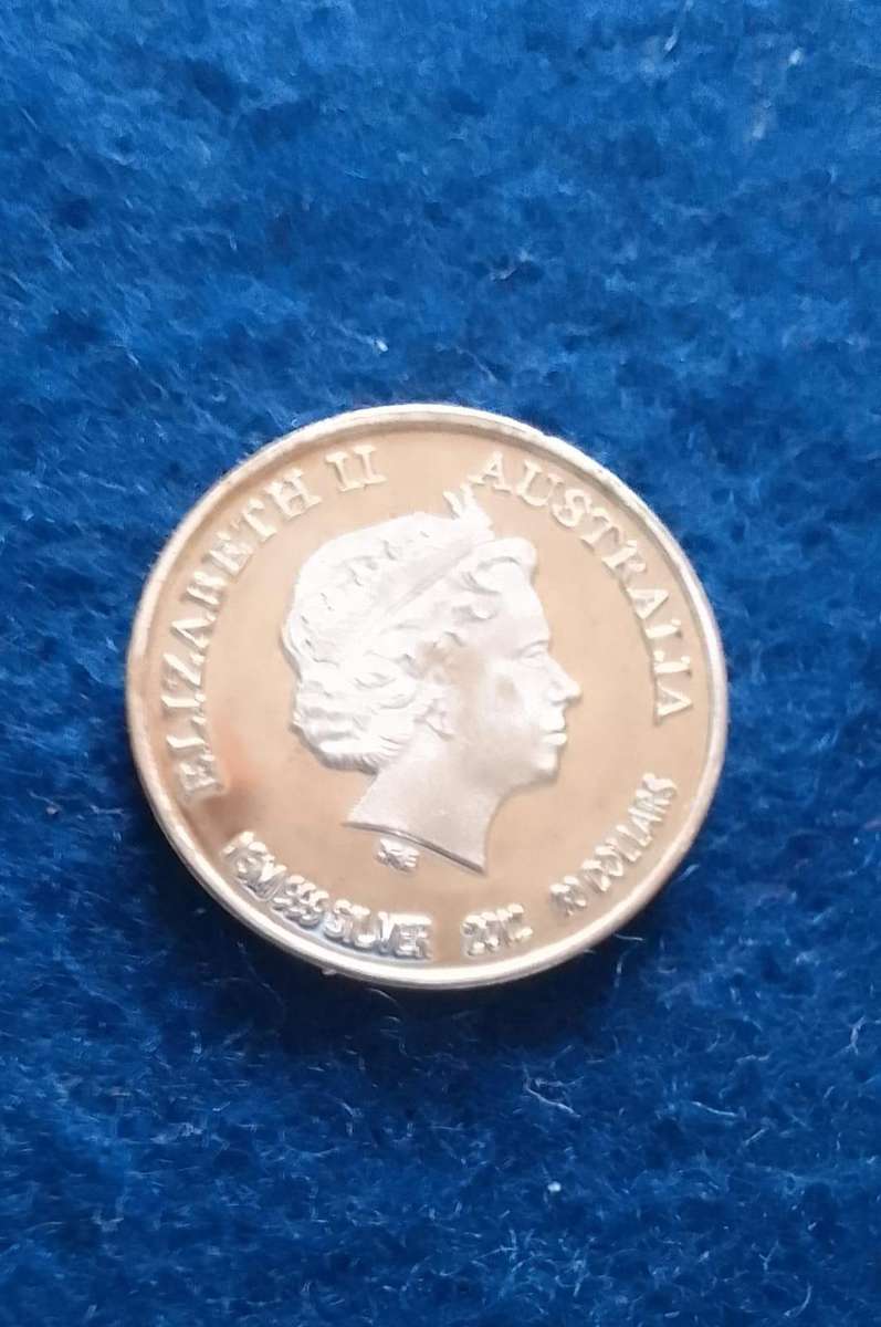 2012 AUSTRALIAN YEAR OF THE DRAGON TICKEY (30 DOLLARS - QUEEN ELIZABETH ii)