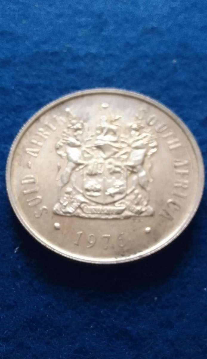 1976 R1 (S.A.) ONE RAND SILVER  PROOF COIN