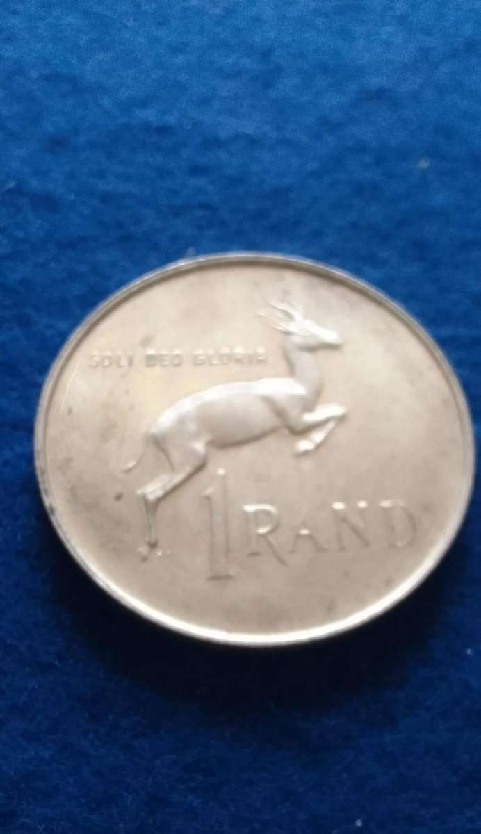 1976 R1 (S.A.) ONE RAND SILVER  PROOF COIN