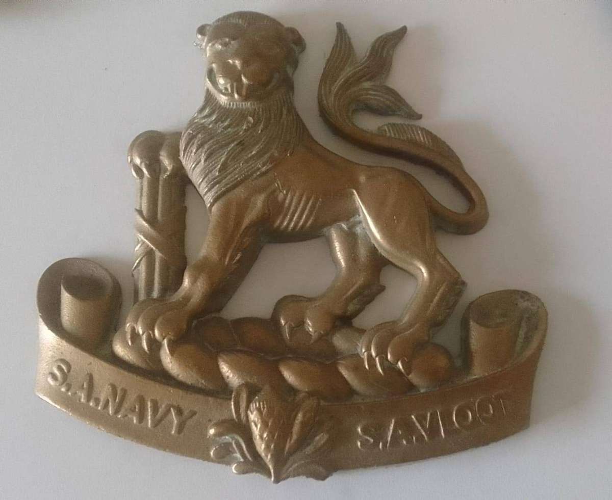 SADF - SA ARMY - SA NAVY BRONZE PLAQUE (solid bronze)
