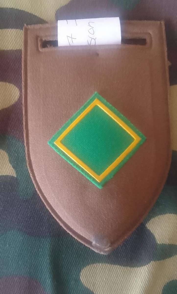 SADF - ARMY 7TH INFANTRY DIVISION  TUPPER FLASH - SINGLE