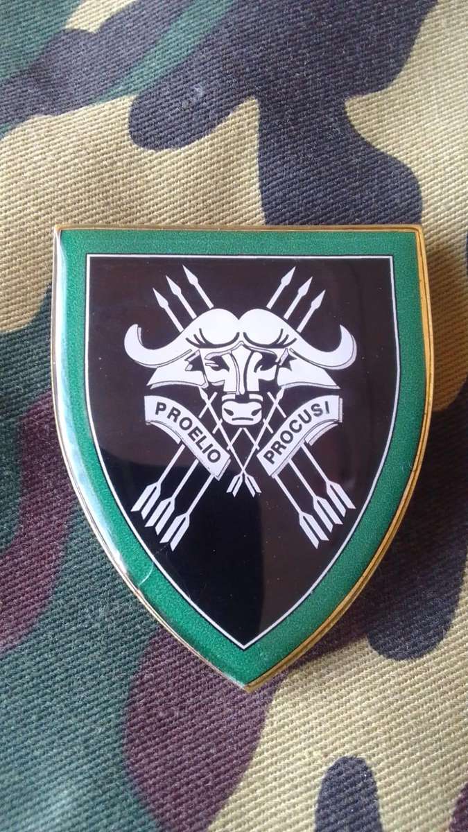 SADF/  SA ARMY 32 BATTALION COMMEMORATIVE    SHOULDER FLASH