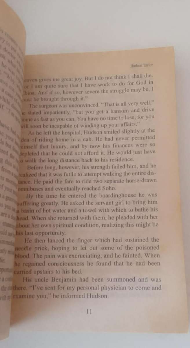 Book: Hudson Taylor - Founder, China inland mission - Heroes of the Faith collection