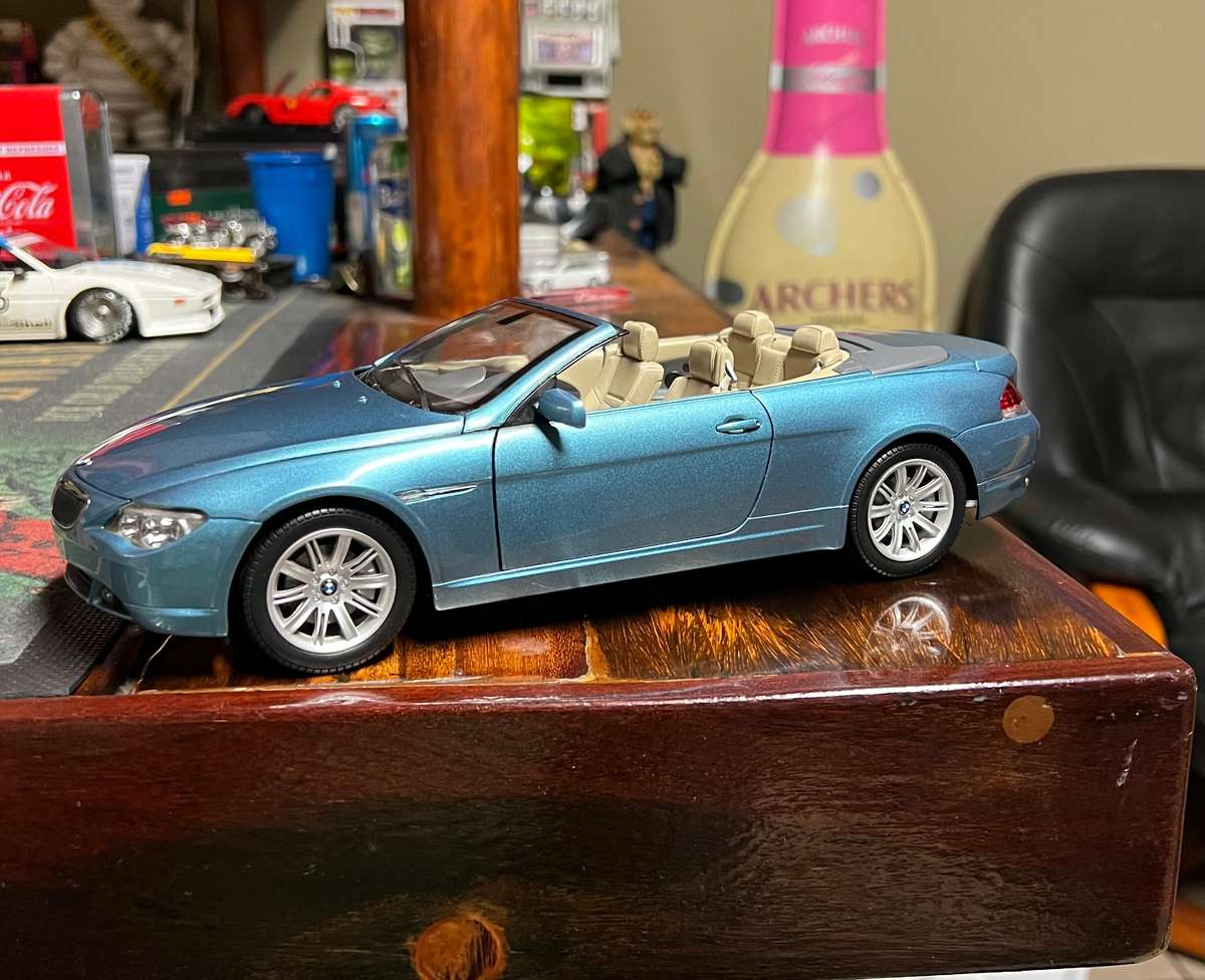 Bmw 6 series convertible - 1/18 model by Kyosho