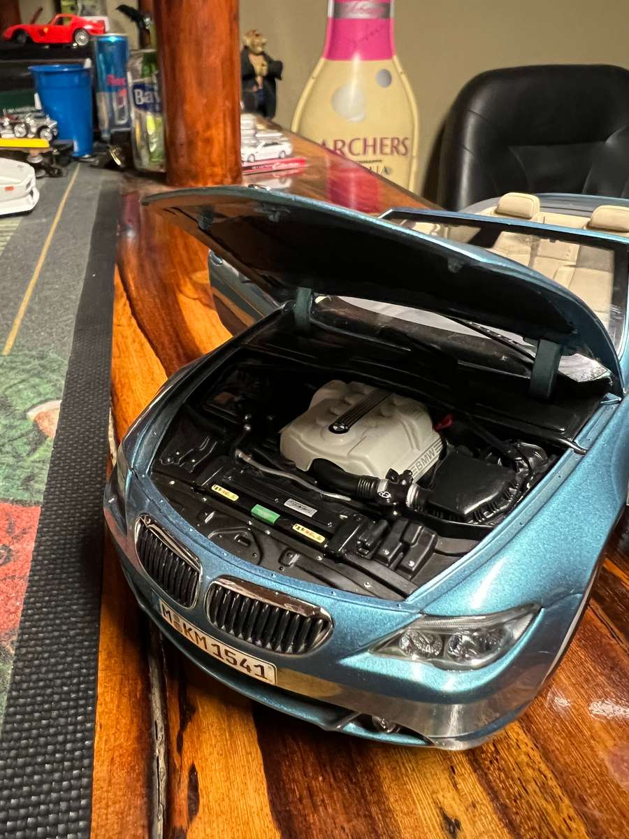 Bmw 6 series convertible - 1/18 model by Kyosho