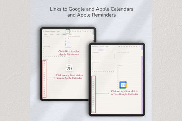 2025 Digital Planner For Goodnotes, Ipad and Android Tablets - 944 Pages - Digital File - Pink