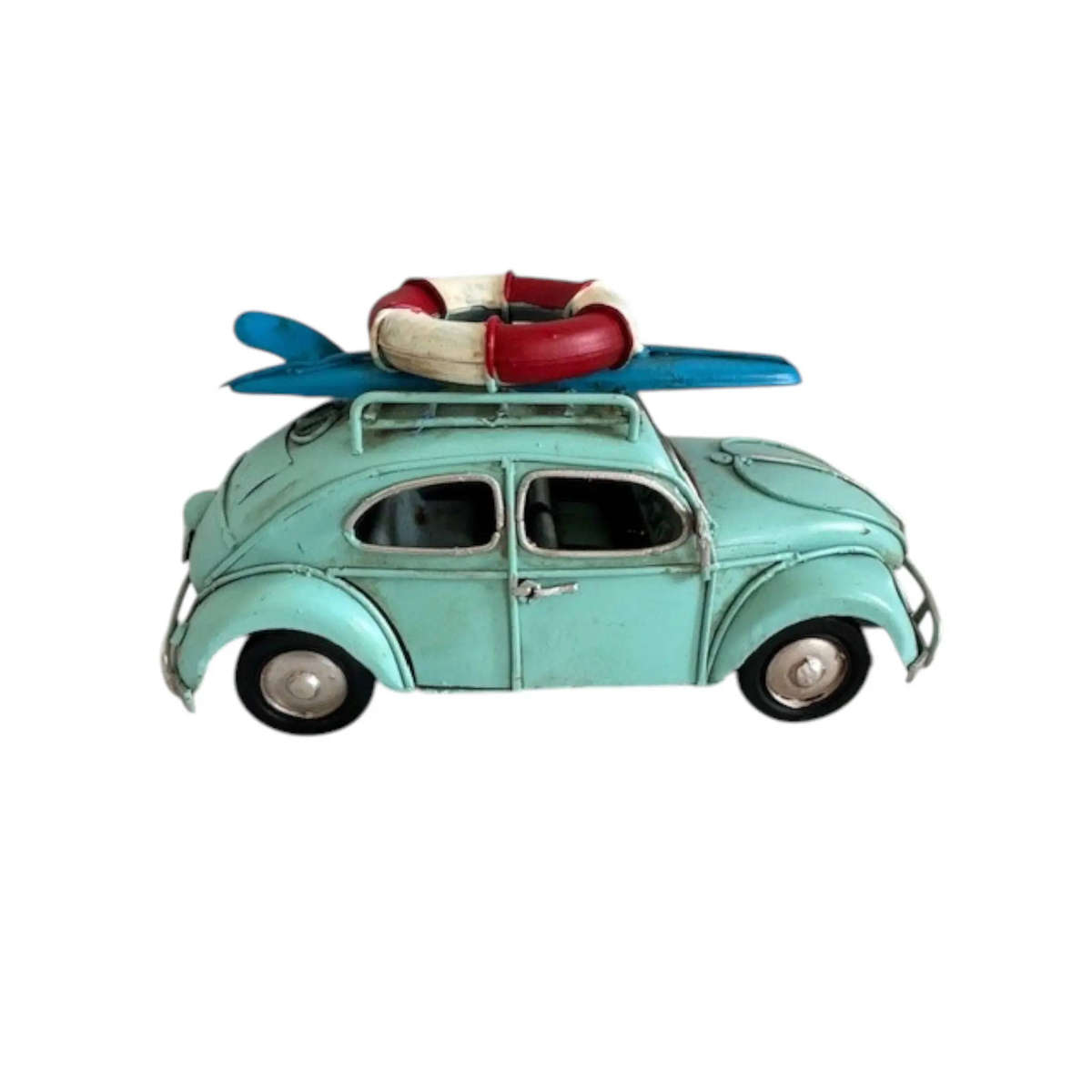 Vintage Metal Model Beetle - Blue