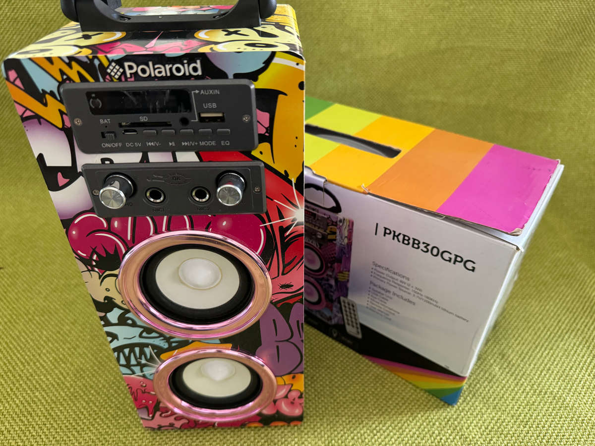 Polaroid Portable Karaoke Speaker