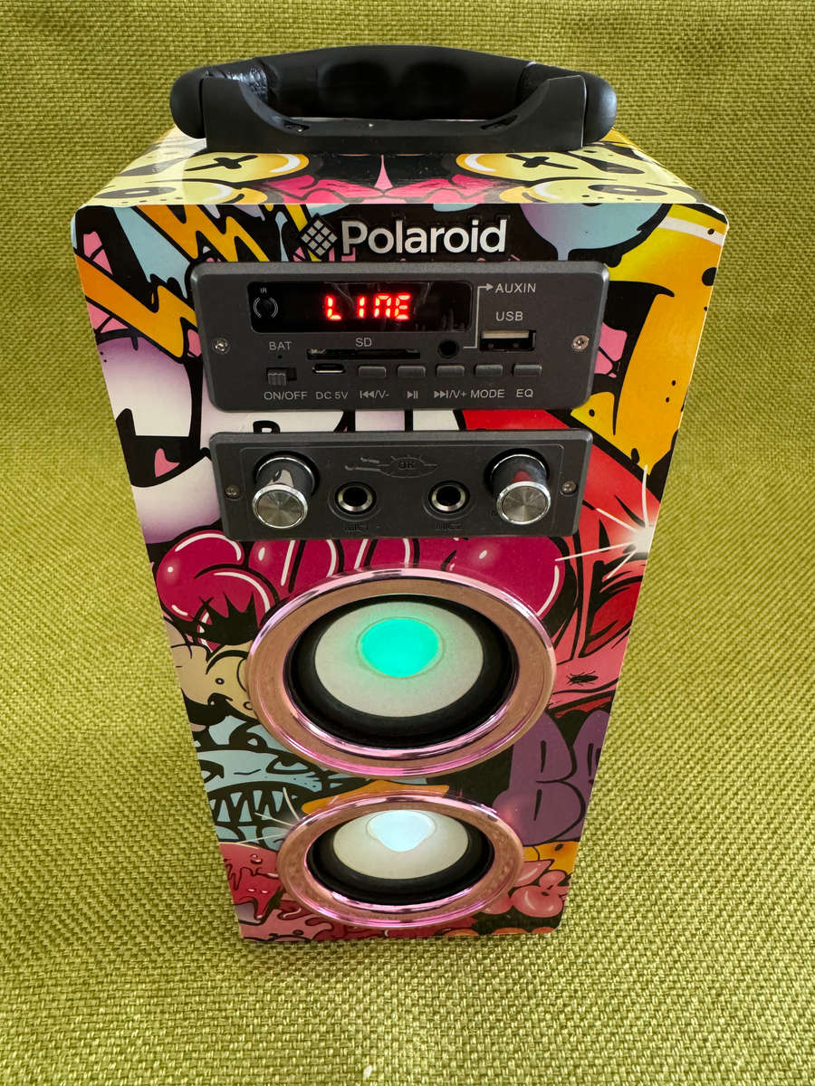 Polaroid Portable Karaoke Speaker