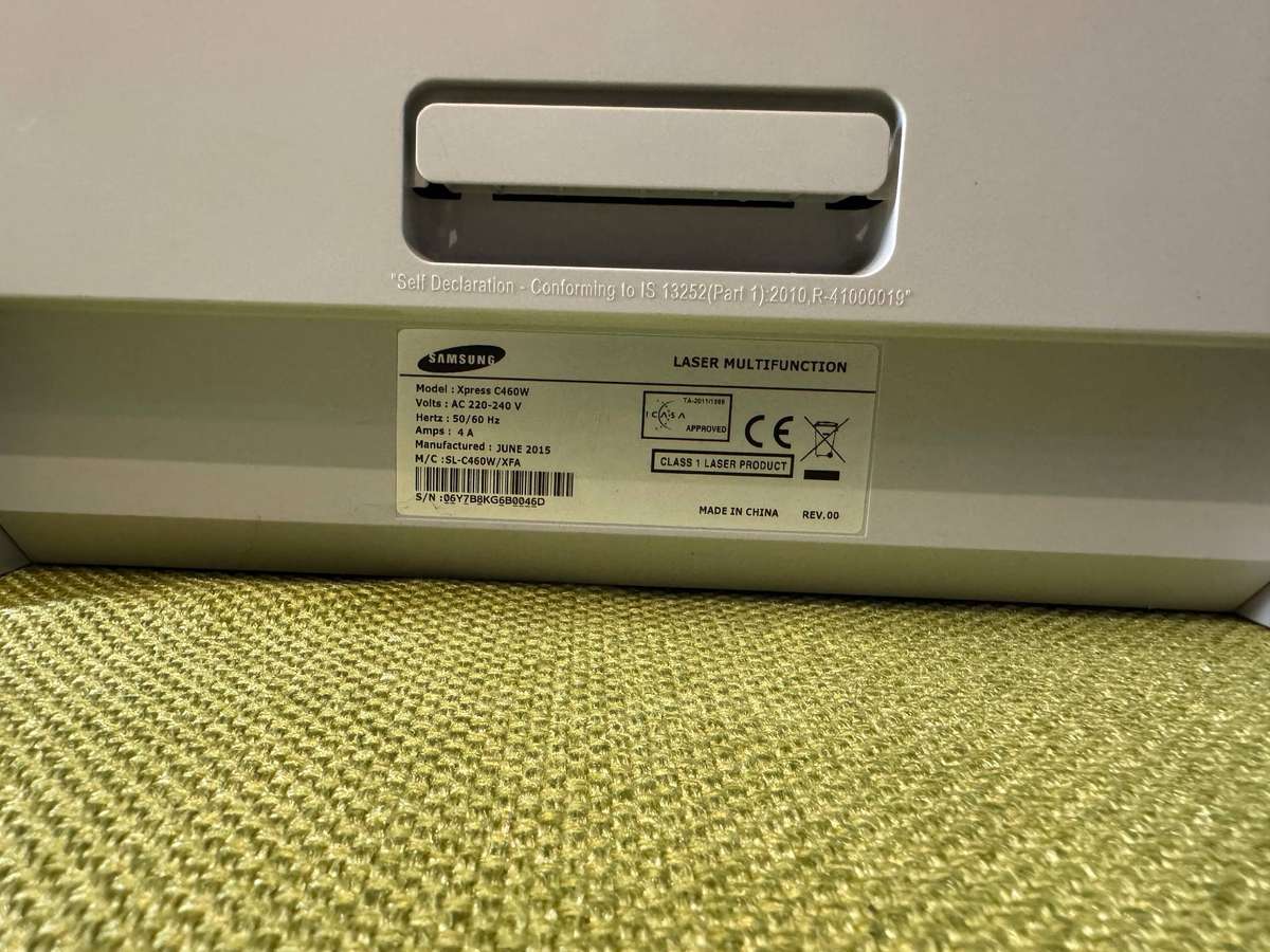 Samsung SL-C460W A4 Colour Multifunction Laser Printer