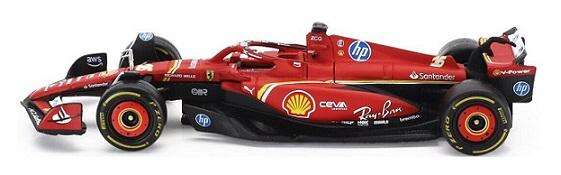 Burago 36844 Formula 1 F1 Ferrari SF 24 No 16 Le Clerc 2024 GP