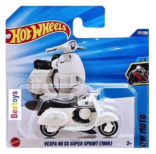 Hot Wheels 2025 177/250 Vespa Scooter 90 SS Super Sprint 1966 Moto