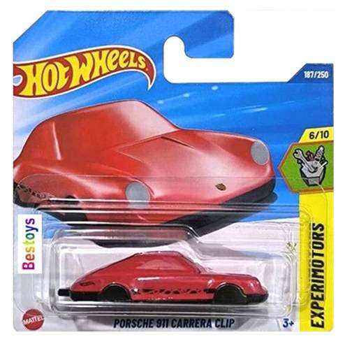 Hot Wheels 2025 187/250 Porsche 911 Carrera Clip Keyring Experimotors