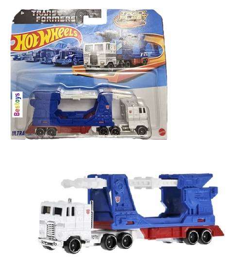 Hot Wheels Track Fleet Ultra Magnus Transformers Car Transporter