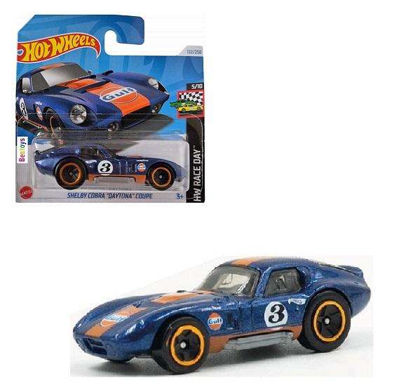 Hot Wheels 2024 122/250 Shelby Cobra Daytona Coupe No 3 "Gulf" Race Day