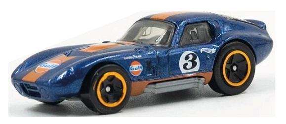 Hot Wheels 2024 122/250 Shelby Cobra Daytona Coupe No 3 "Gulf" Race Day