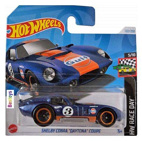 Hot Wheels 2024 122/250 Shelby Cobra Daytona Coupe No 3 "Gulf" Race Day