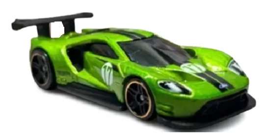 Hot Wheels 2024 229/250 Ford GT Race 2016 No 17 Then & Now