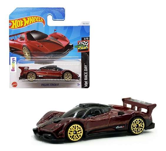Hot Wheels Hotwheels 2024 99/250 Pagani Zonda R Race Day 1/64 scale