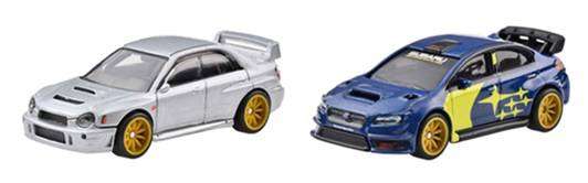 Hot Wheels Car Culture 2 pk Subaru WRX + Subaru WRX STi 2016