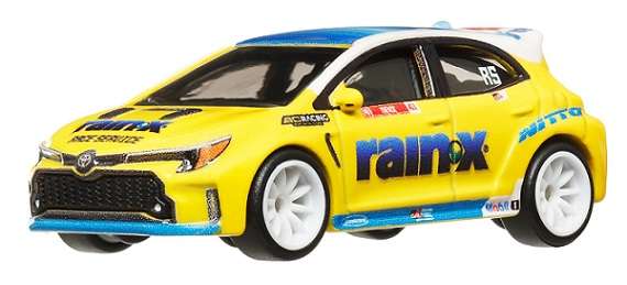 Hot Wheels Hotwheels Car Culture Slide Street 2 Toyota GR Corolla 2023 "Rain-X" 1/64 scale