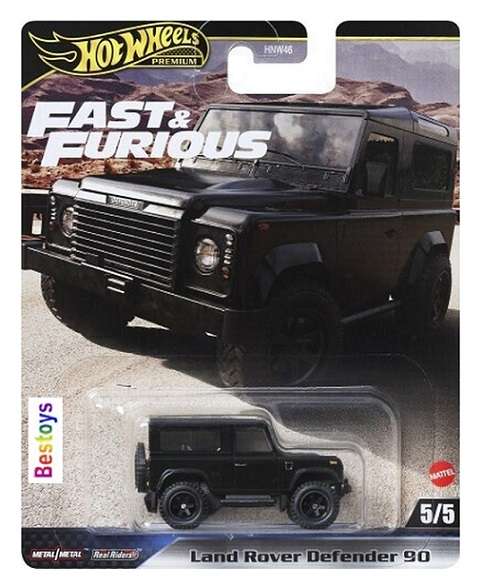 Hot Wheels Fast & Furious 2024 Land Rover Defender 90 F9 Fast Saga