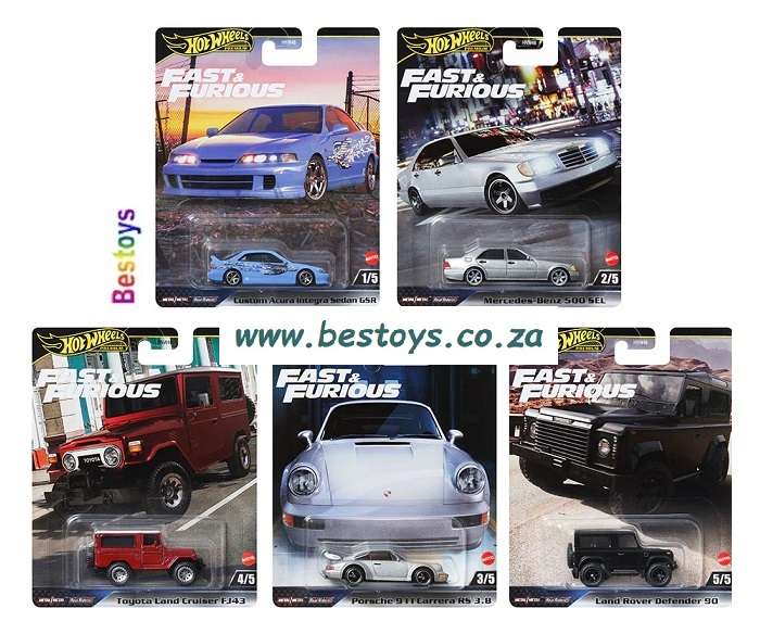 Hot Wheels Fast & Furious 2024 Land Rover Defender 90 F9 Fast Saga