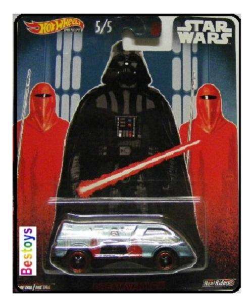 Hot Wheels Set Pop Culture Star Wars Movie Film TV Ford Chevy Unimog Super Van Astro Van XGW