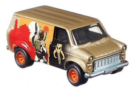 Hot Wheels Set Pop Culture Star Wars Movie Film TV Ford Chevy Unimog Super Van Astro Van XGW