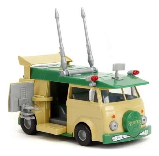JADA Diecast Model Car 34723 Hollywood Party Wagon Teenage Mutant Ninja Turtles Nickelodeon 1/32 sca