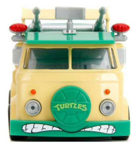 JADA Diecast Model Car 34723 Hollywood Party Wagon Teenage Mutant Ninja Turtles Nickelodeon 1/32 sca