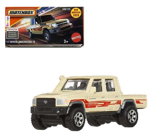 Matchbox Power Grab 2025 109/125 Toyota Land Cruiser 78 2017