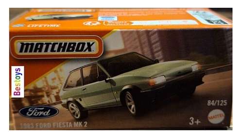 Matchbox Power Grab 2025 84/125 Ford Fiesta MK 2 MK2 1983 1/64 scale