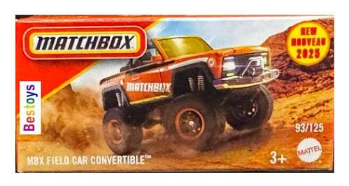 Matchbox Power Grab 2025 93/125 MBX Field Car Convertible 1/64 scale