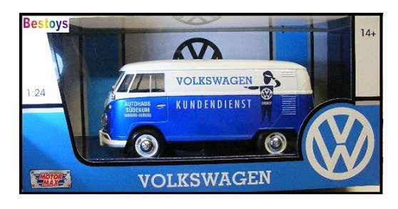 Motormax Motor Max 79550 VW Volkswagen Kombi T 1 T1 Panelvan Service 1/24 scale