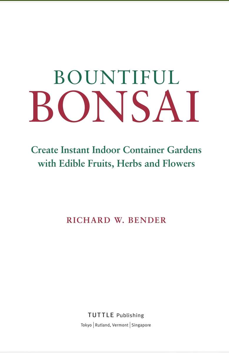 Bountiful Bonsai PDF EBOOK