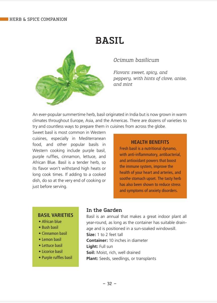 Herb & Spice Companion PDF EBOOK