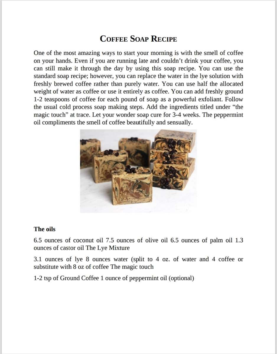 Homemade Soaps Recipes PDF EBOOK