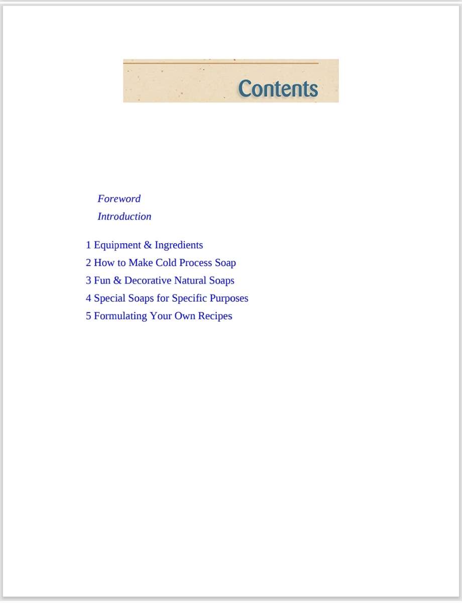 Natural Soap Making PDF EBOOK