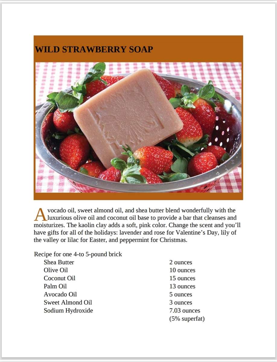 Natural Soap Making PDF EBOOK