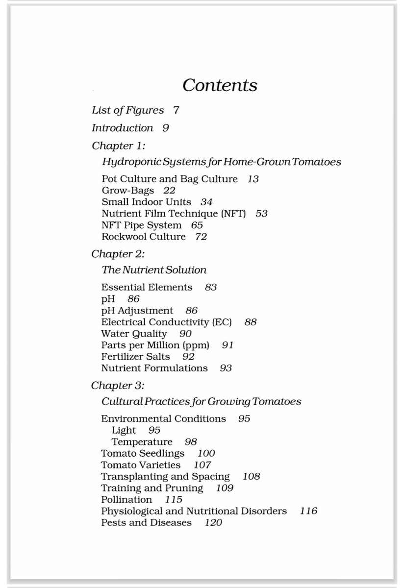 Hydroponic Tomatoes PDF EBOOK