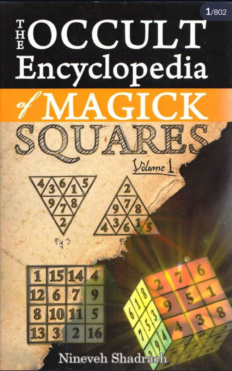 The Occult Encyclopedia of Magic Squares PDF EBOOK