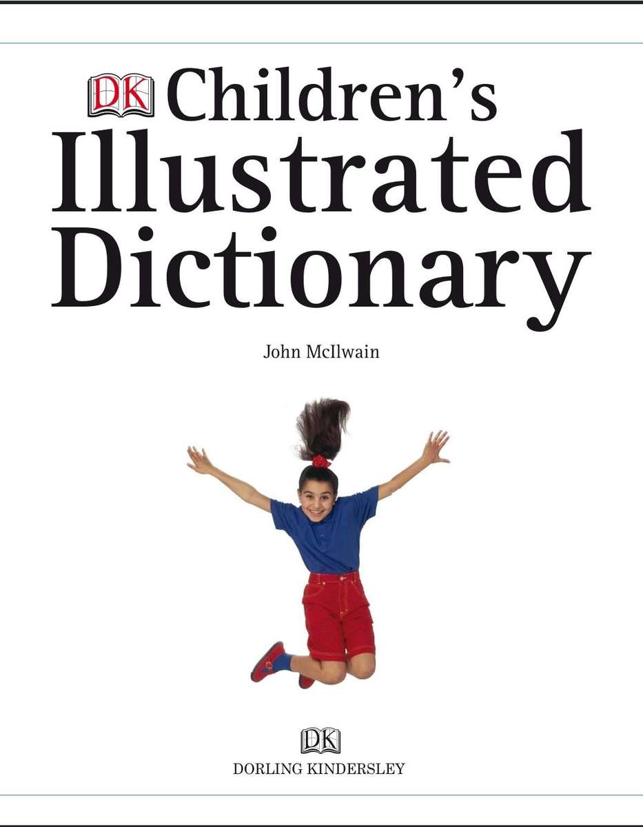 Children's illustrated Dictionary PDF EBOOK