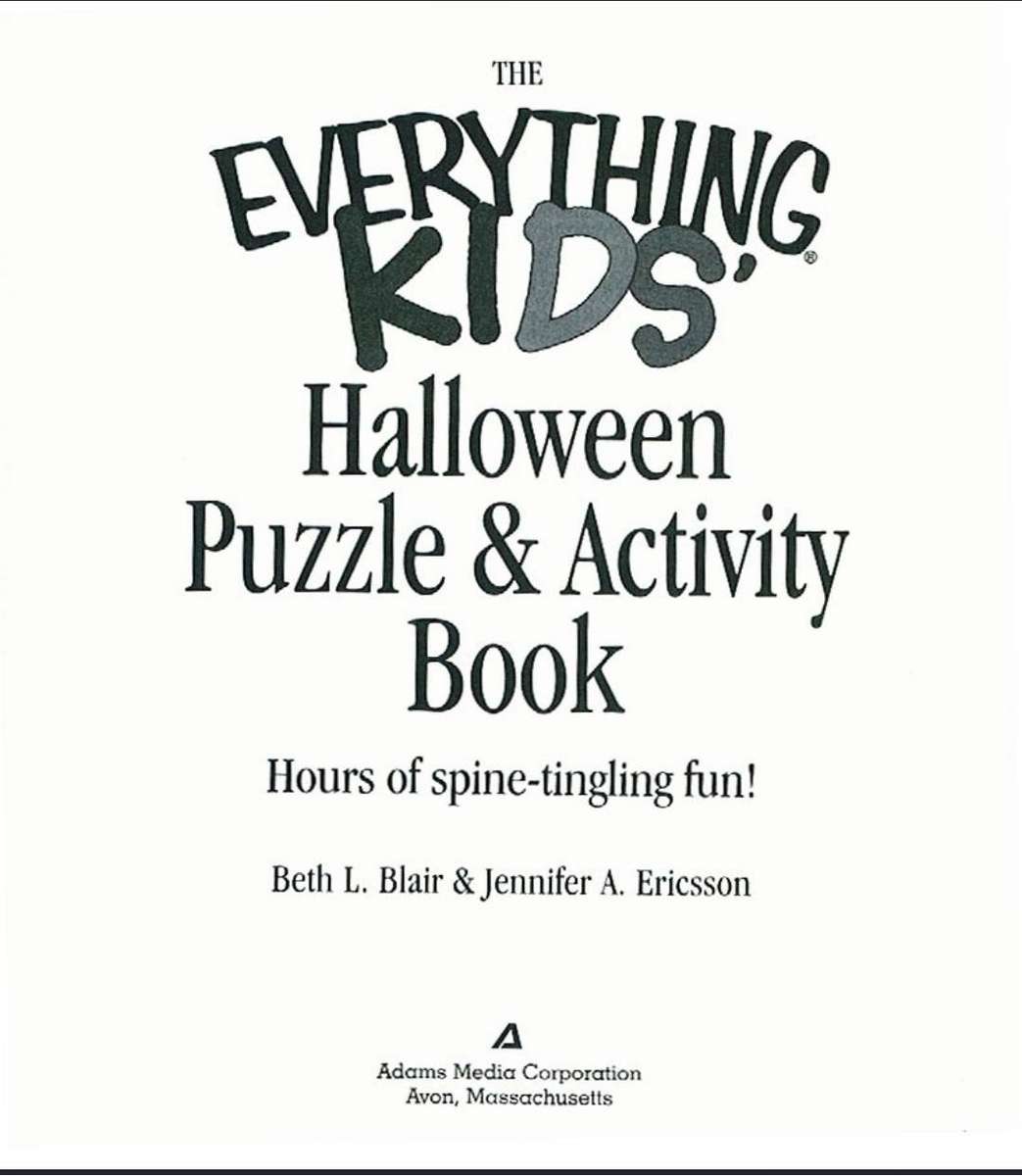 The Everything KIDS Halloween Puzzle and Activity Book PDF EBOOK