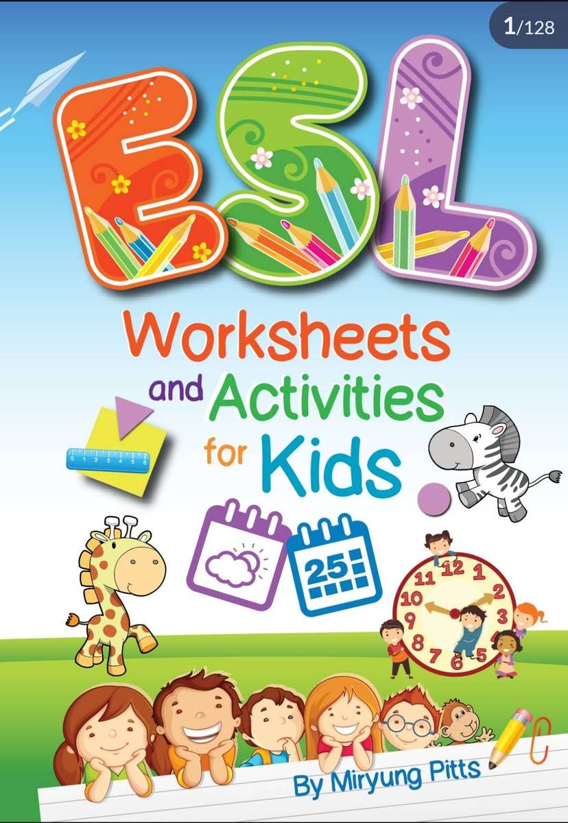 ESL Worksheets and Activities for Kids PDF EBOOK