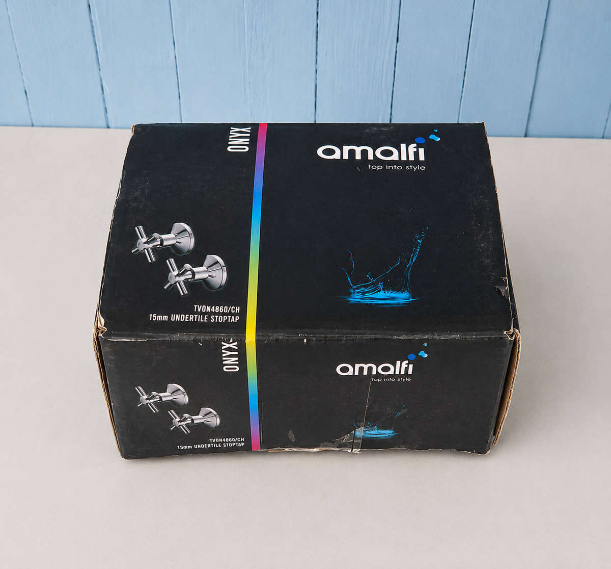 Amalfi Onyx 15mm Chrome Undertile Tap Set (unused in original packaging)