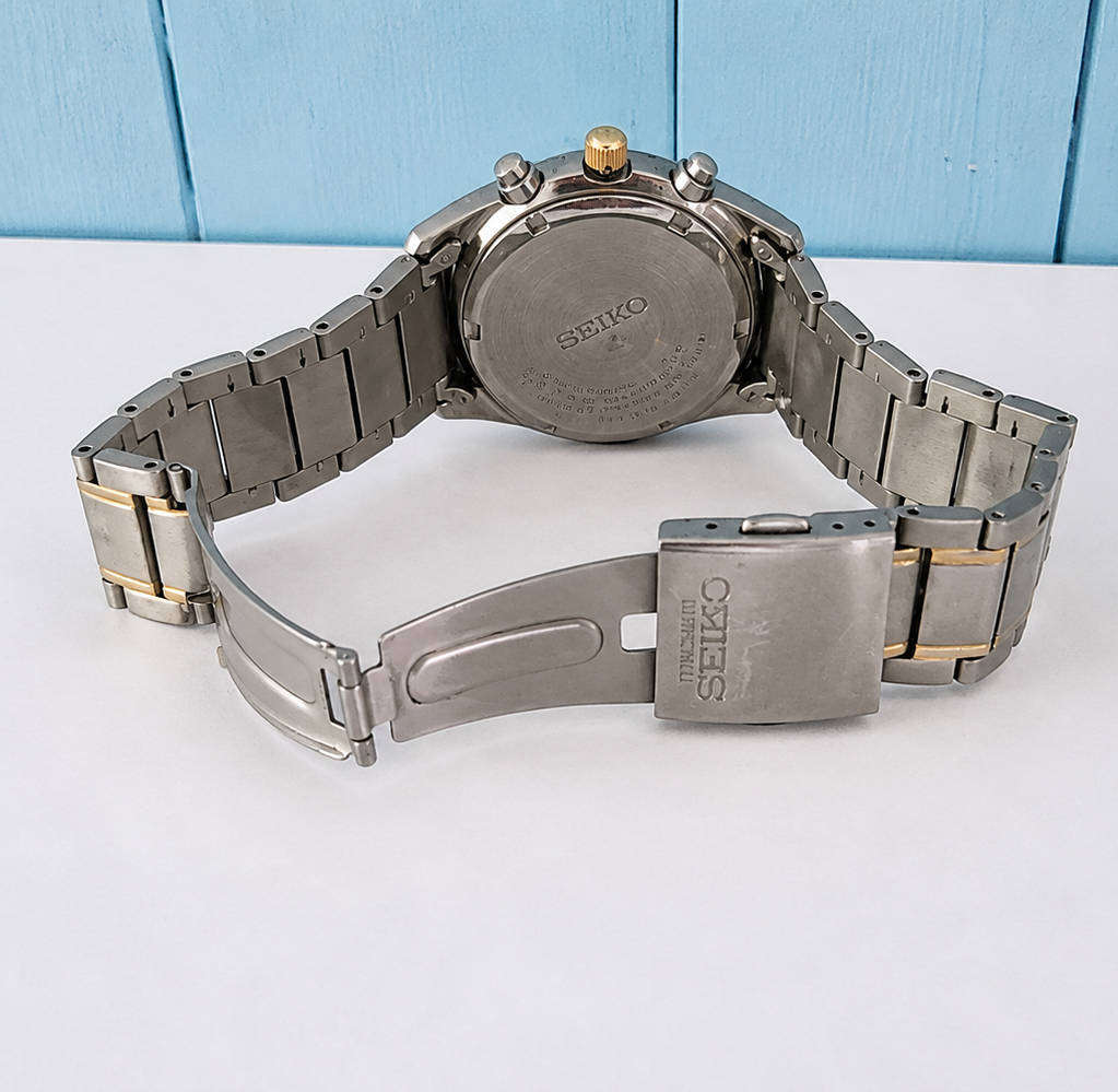 Seiko Titanium Chronograph