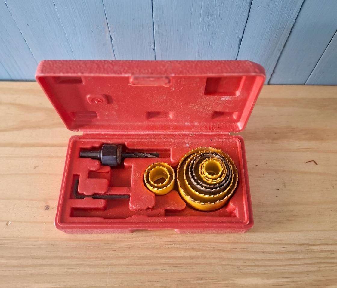 Tork Craft Hole Saw Set (incomplete)