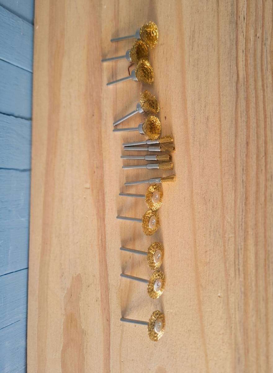 Steel Brushes and Polishers for Dremel (unused)